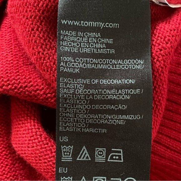 Tommy Hilfiger Men's 1/4-Zip Long-Sleeved Sweater Size L - Picture 5 of 5